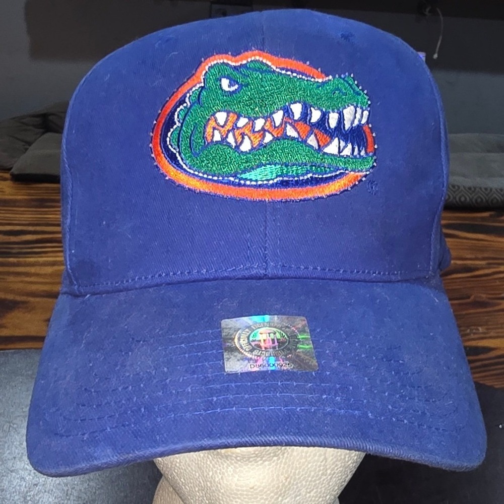 Vintage Florida Gators Lightwear Fiber Optic Light Up Hat Blue NCAA Baseball Cap